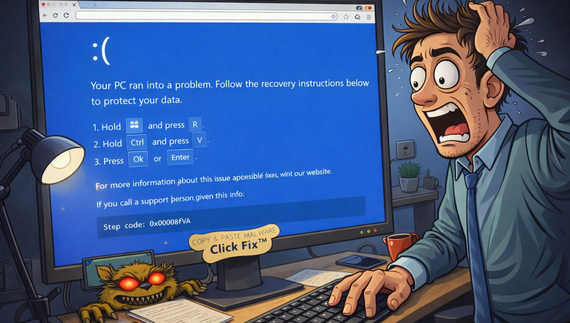 Falso BSOD - Click fix